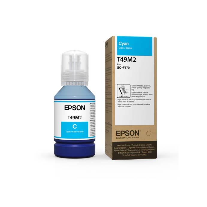 Epson® Sublimation Ink Bottles - 140mL/Cyan Ink - 140mL (T49M220)