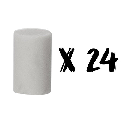 24ct - White Erasers