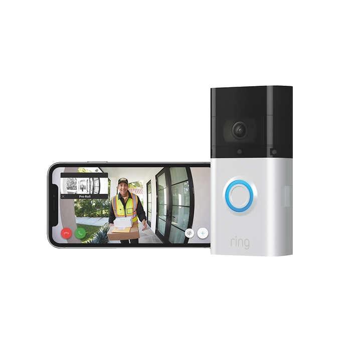 Ring Video Doorbell 3 Plus and Indoor Camera